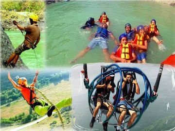 Reverse Bungee Jumping In Rishikesh