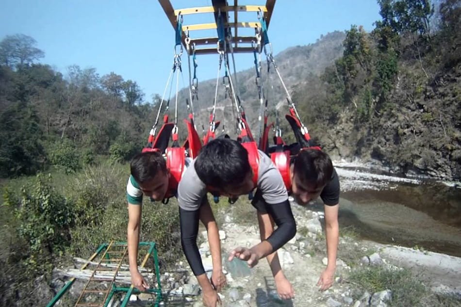 Flying Fox in Rishikesh